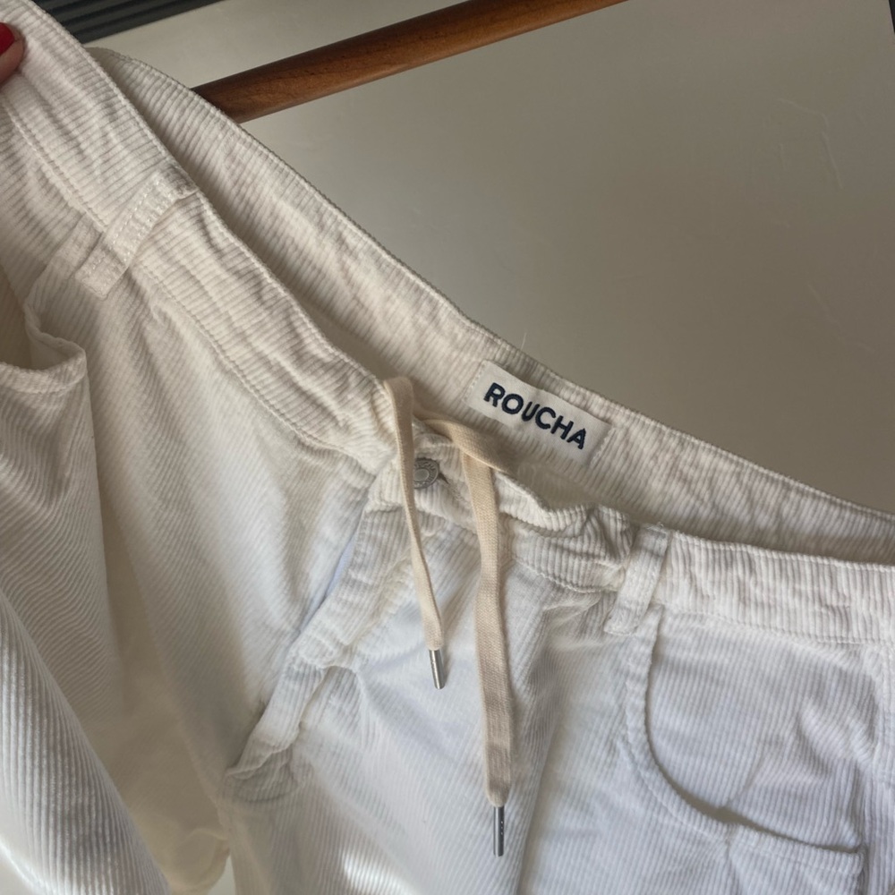 " Diane" Roucha corduroy wide leg drawstring pants

Size D